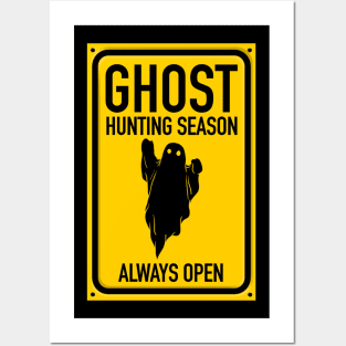 Ghost Hunting Season Posters and Art